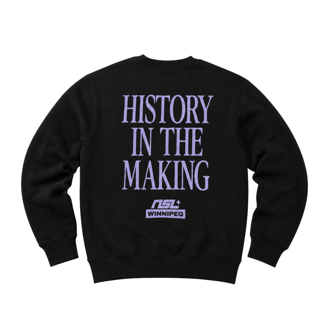 NSL Winnipeg - History In The Making Crewneck