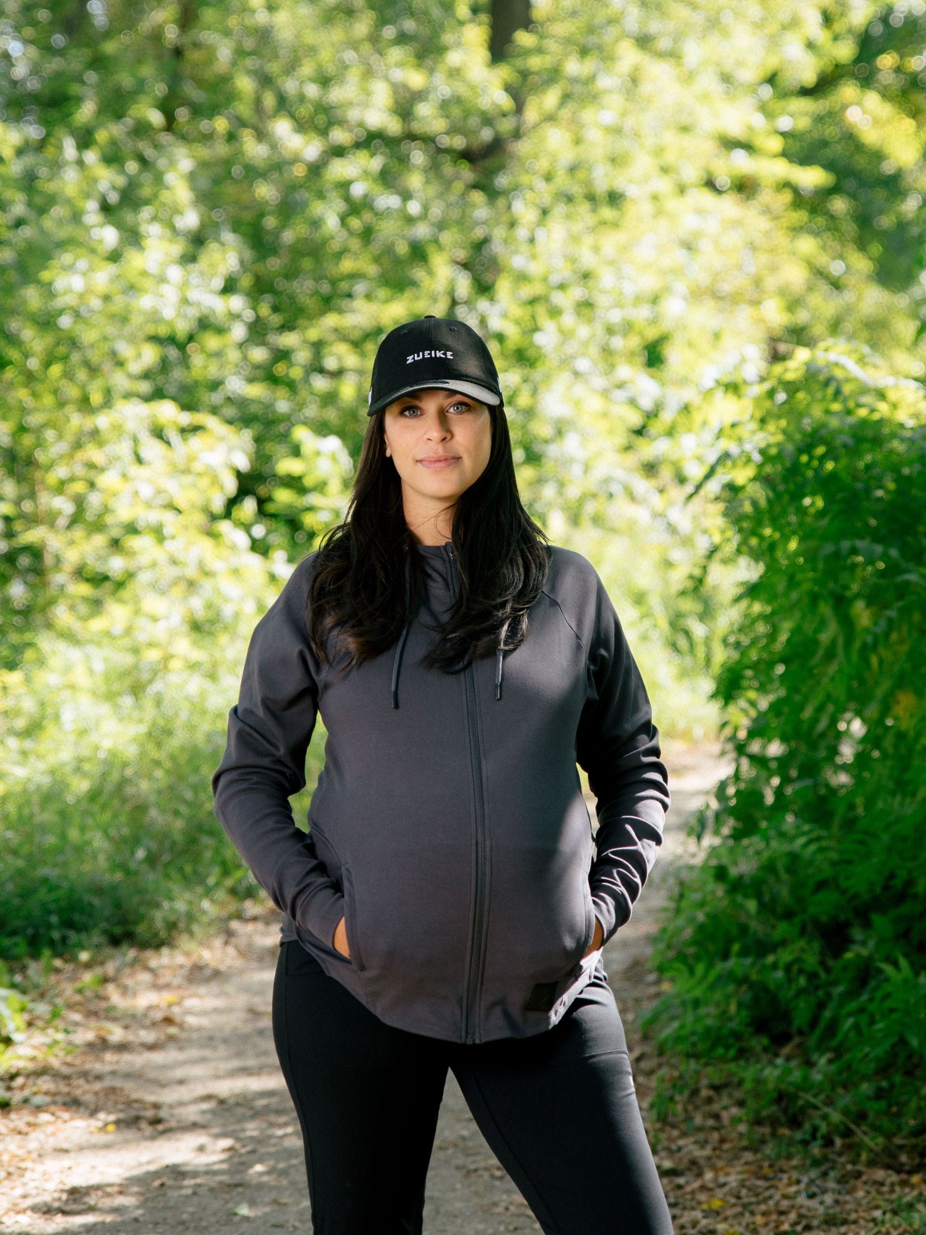 Luxe Mid Weight Full Zip Hood