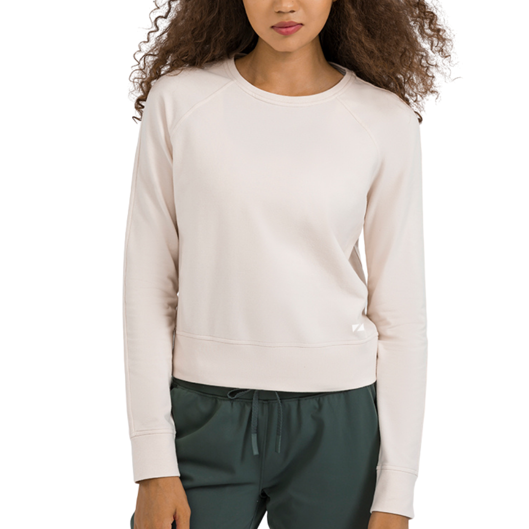 RLX Cropped Long Sleeve Crew