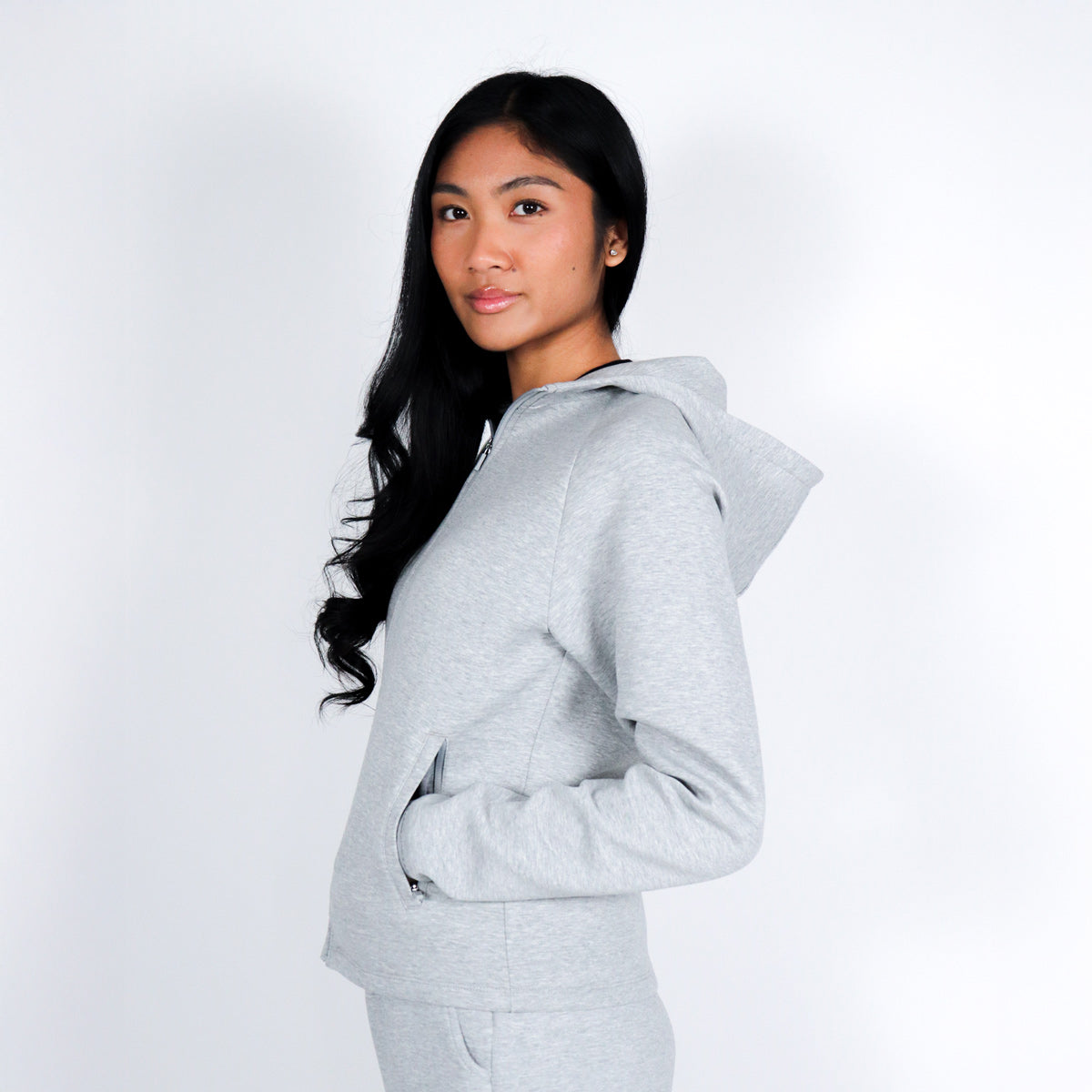 Zueike SL Women's Lounge Full Zip Hood