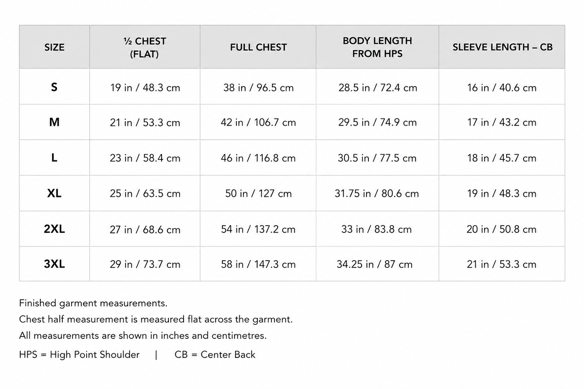 Size Guide