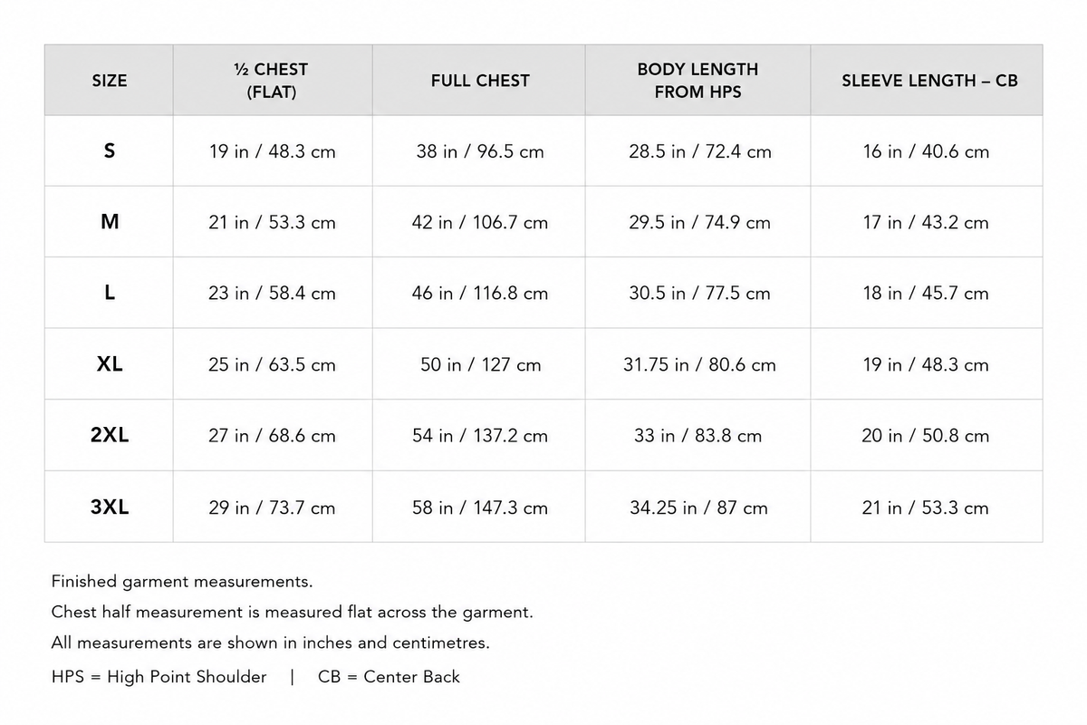 Size Guide