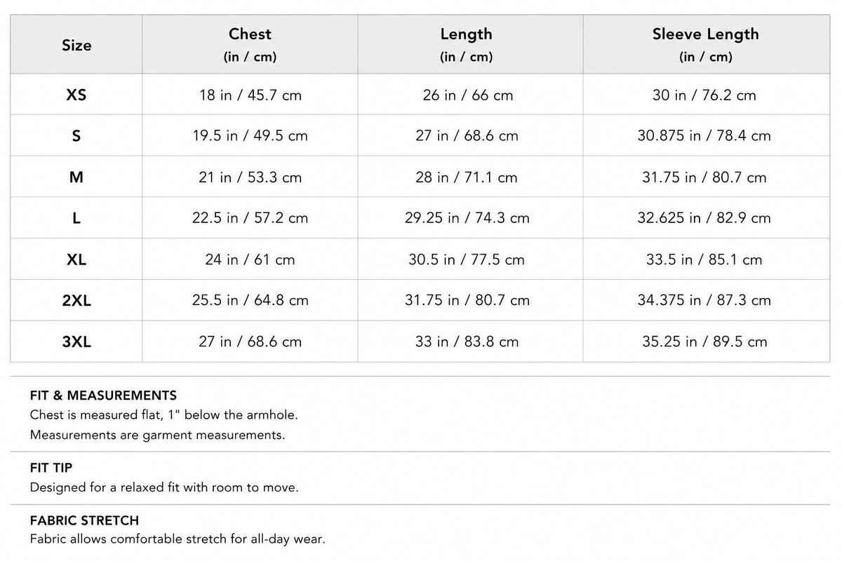 Size Guide