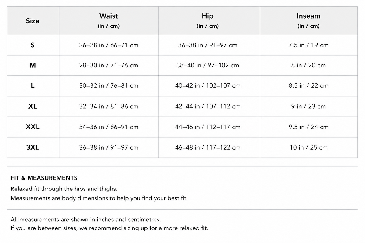 Size Guide