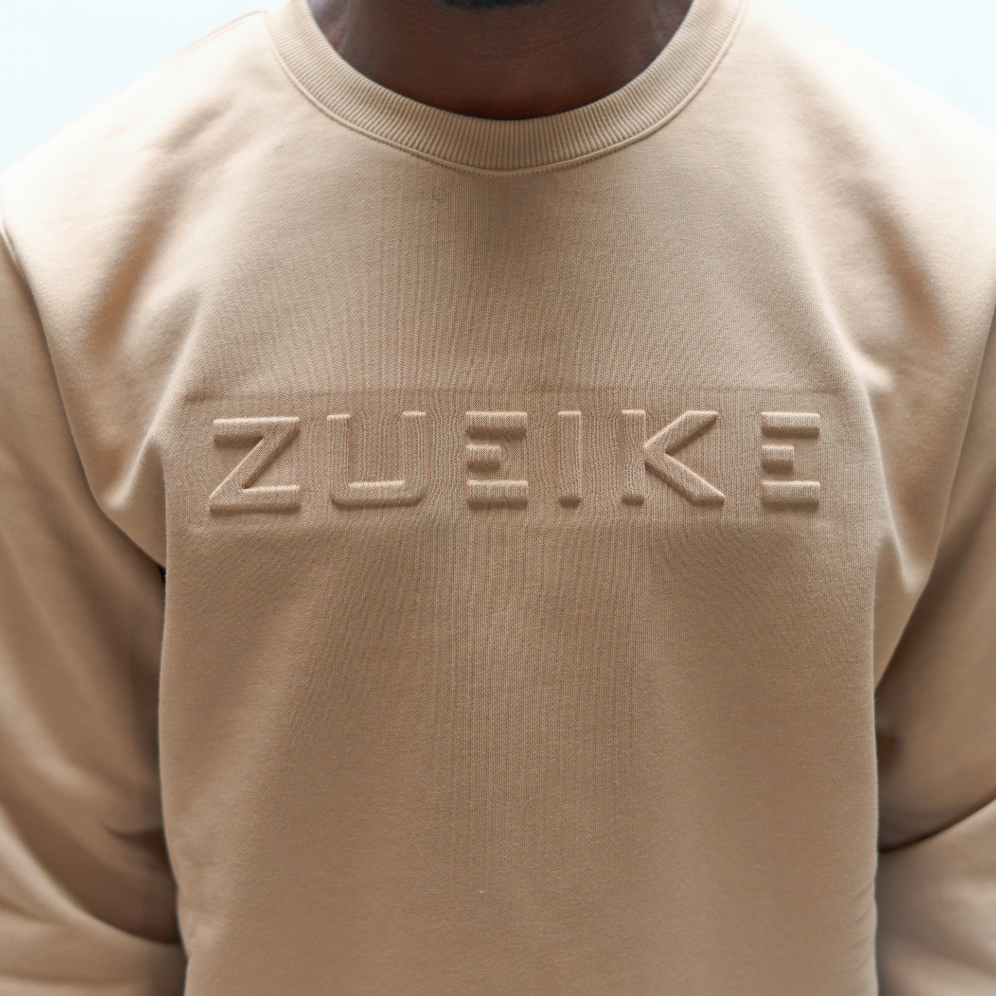 The Embossed Fleece Crew