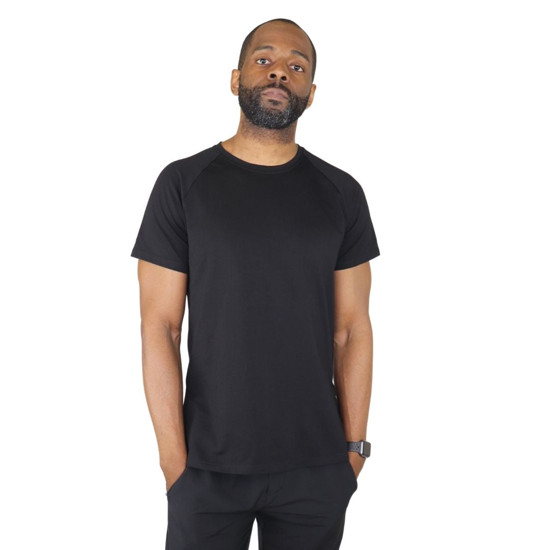 Luxe Short Sleeve Split Tee