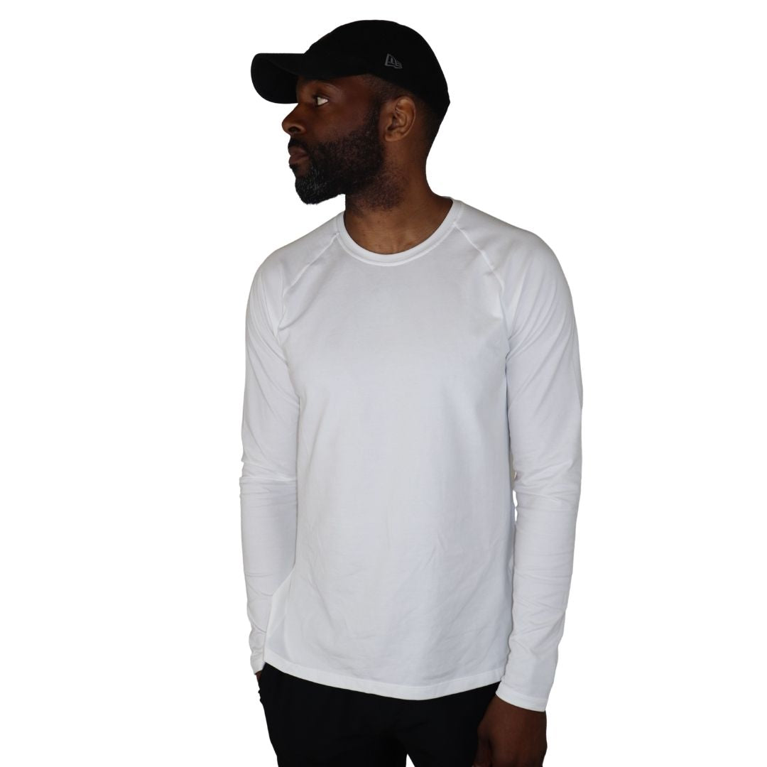 luxe lounge long sleeve shirt