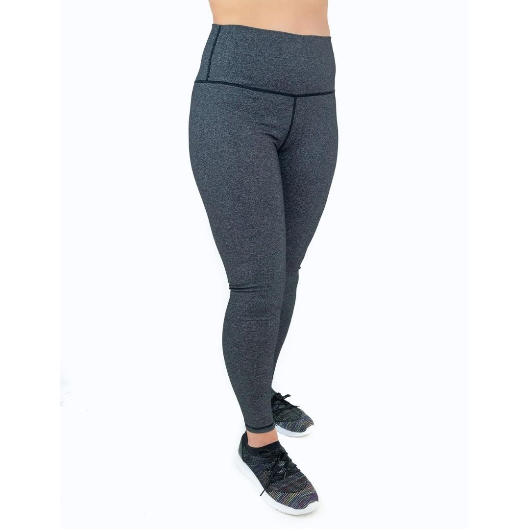 Essential Legging w/ Pockets 25'' Inseam - Charcoal Grey / XS